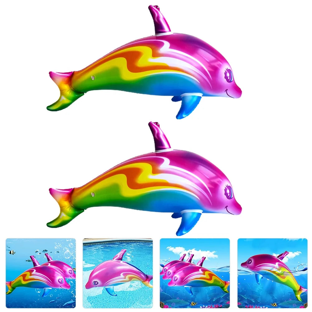 2pcs Inflatable Dolphin Toys G869