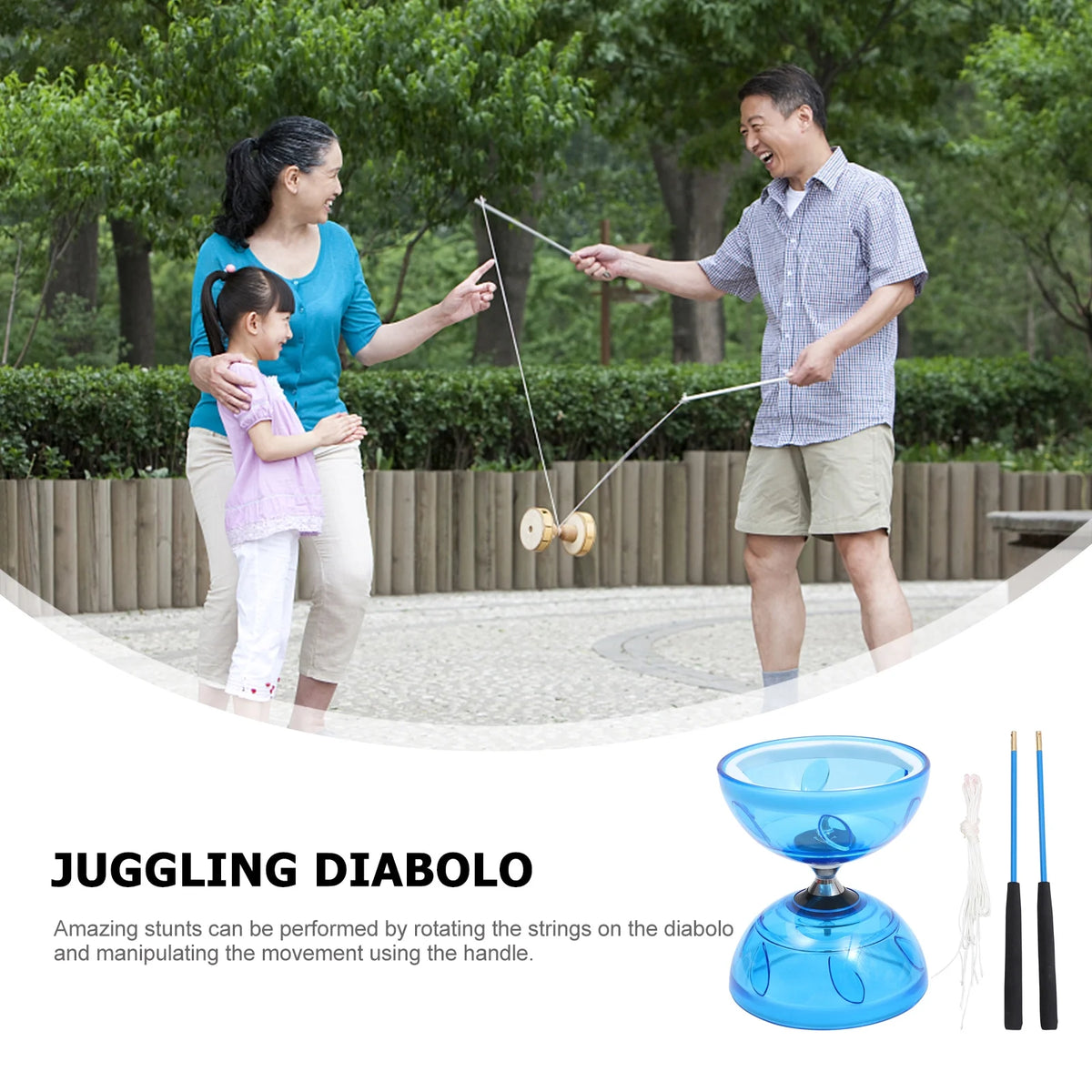 Chinese Yoyo Diabolo Toy Professional Juggling Diabolos Y352