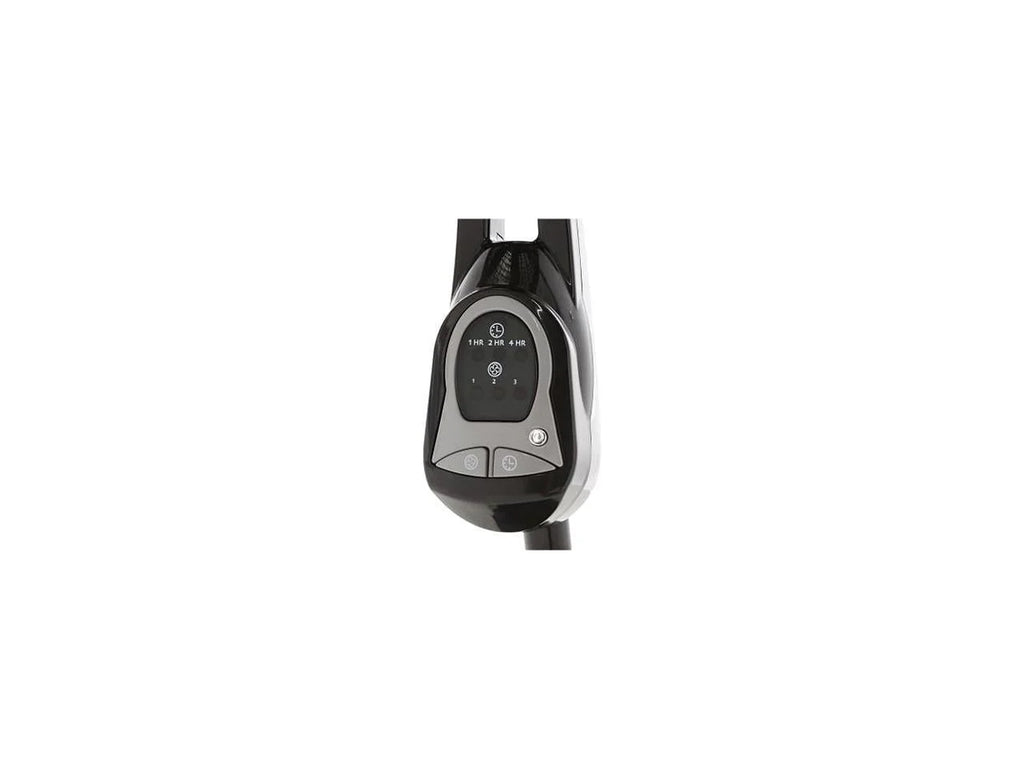 18 Oscillating Pedestal Fan with Remote, 3 Speeds, Black I706540