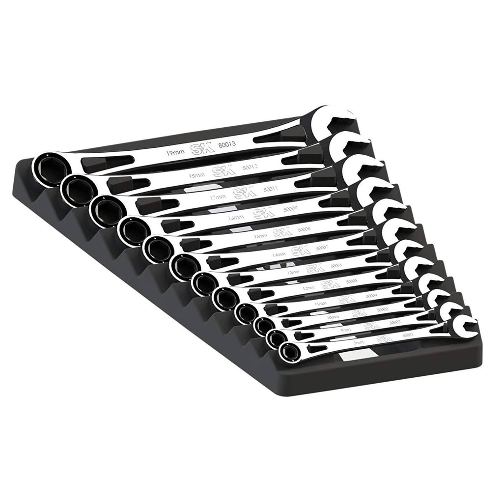 12 PC Metric Ratcheting Wrench Set S8232