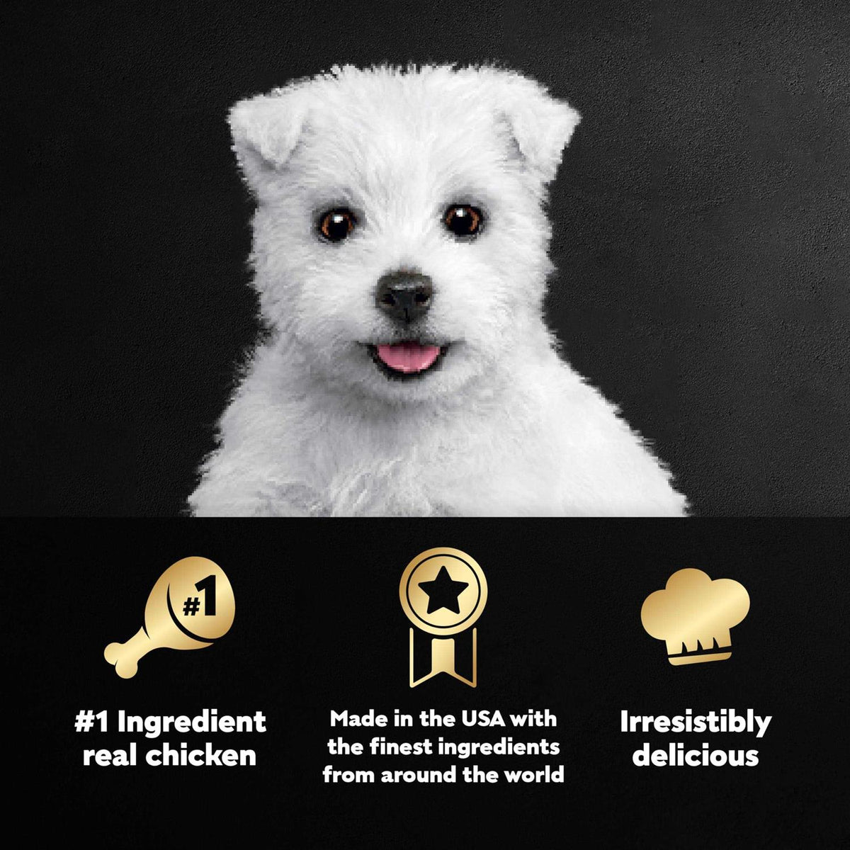 Wet Dog Food Chicken & Beef Recipe Puppy T4112