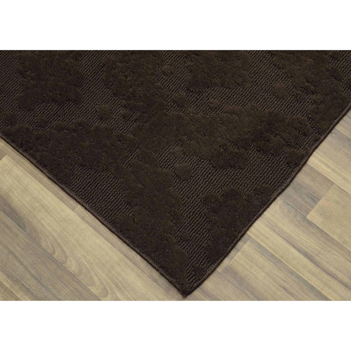 4 ft. x 6 ft. Indoor Throw Rug Mocha L127