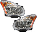 Nissan Rogue Headlight Assembly Pair Halogen A4555