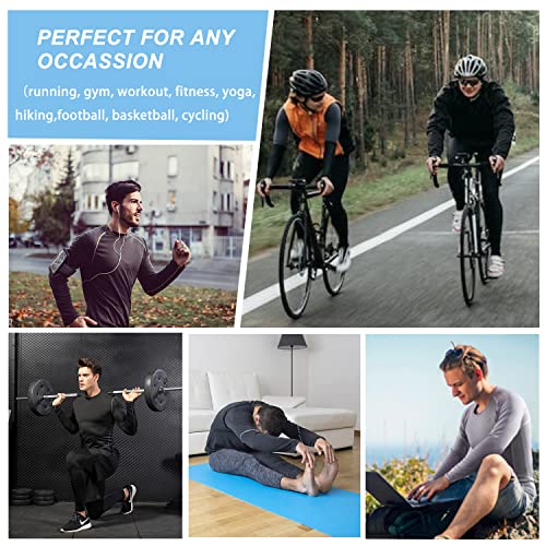 Men's Athletic Compression Pants Gym Leggings Workout Tights Sport Baselayer Running Yoga Football Basketball R6964