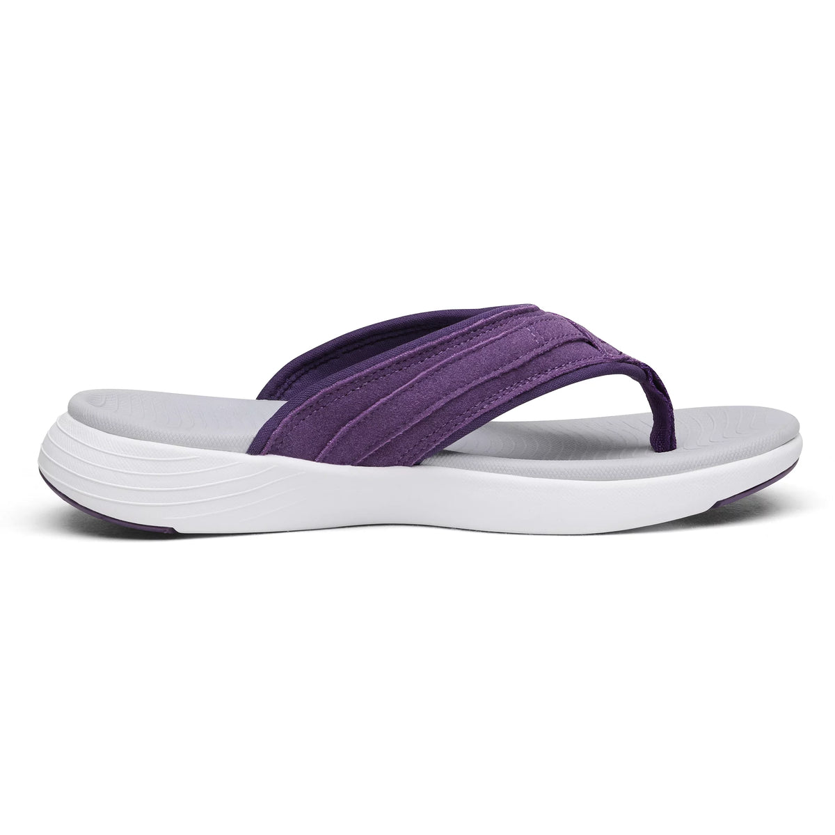 Women's Arch Support Soft Cushion Flip Flops Thong Sandals Slippers PURPLE Size 6 A29772
