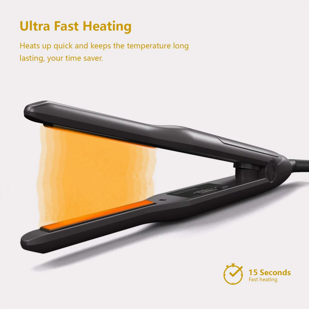 Titanium Pencil Flat Iron Hair Straightener D806