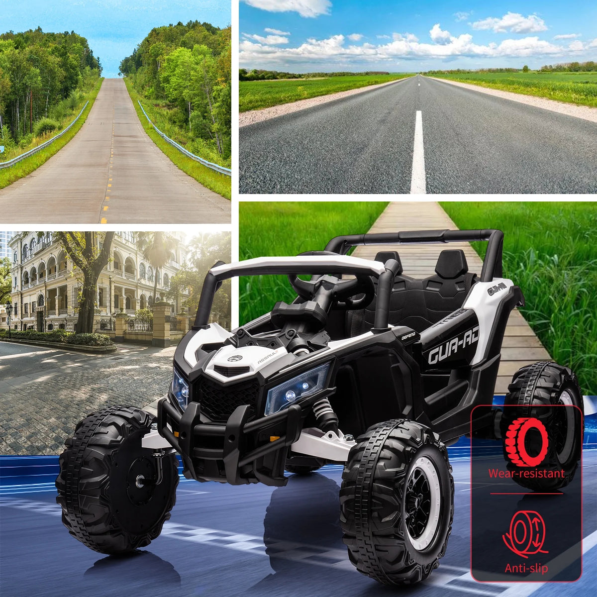 24V Electric Off-Road UTV Car with Remote Control C7826