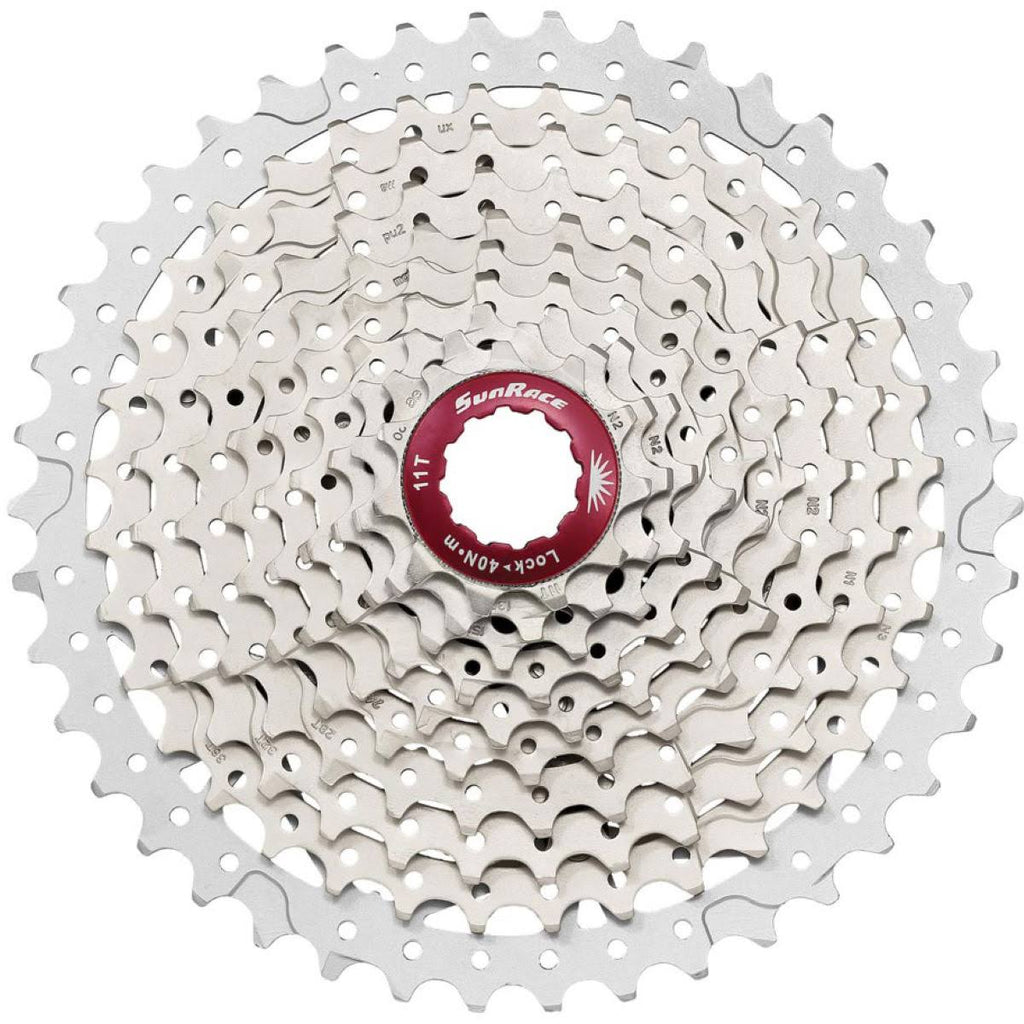 Silver 10 Speed Cassette 11-40t X661