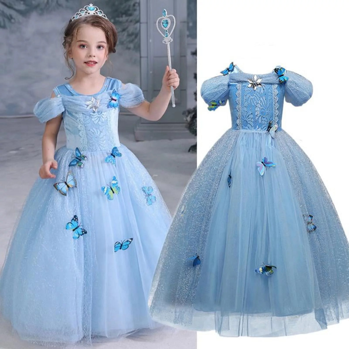 Girls Princess Costume Dress P435393