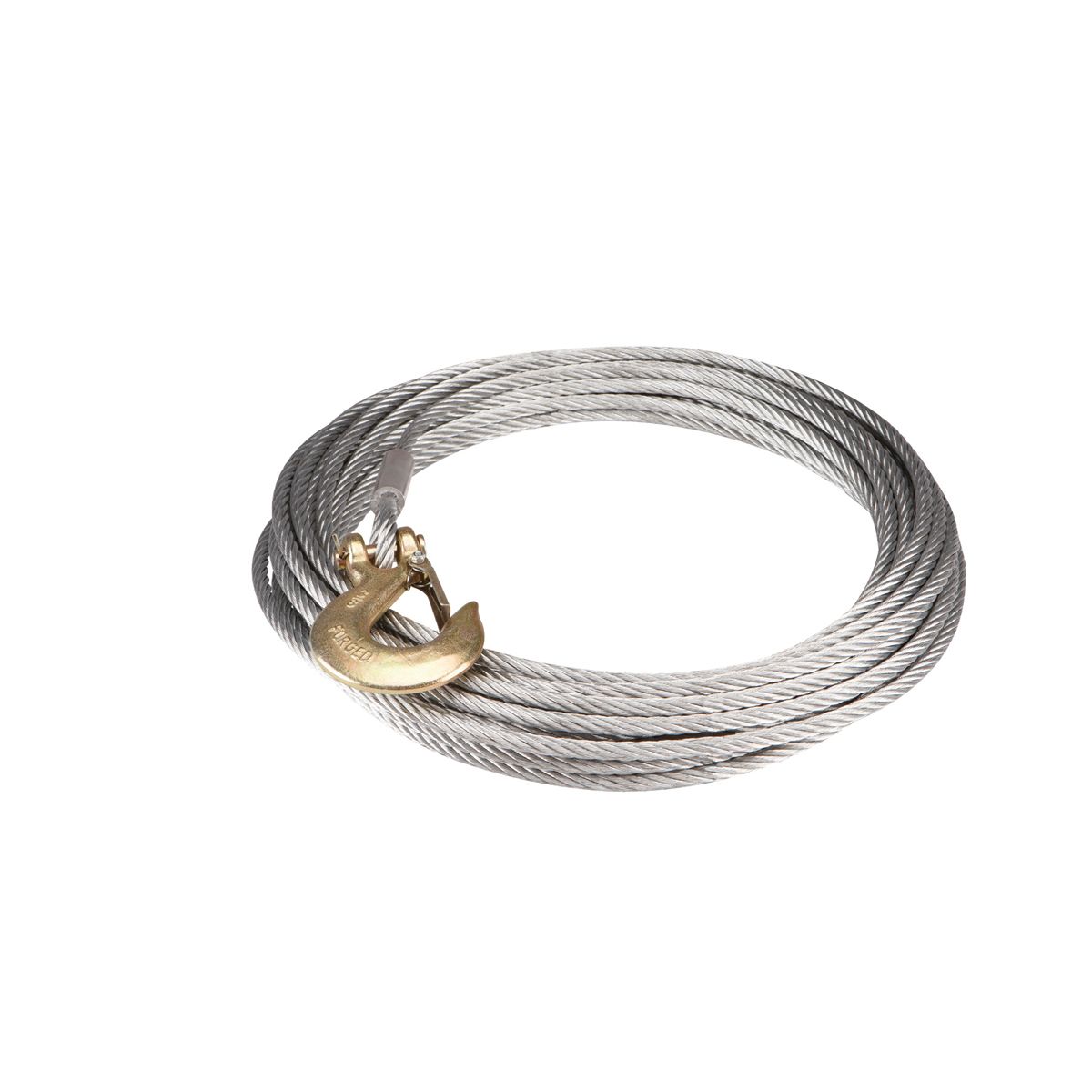 3/8 in. x 65 ft. Replacement Winch Cable with Hook F730