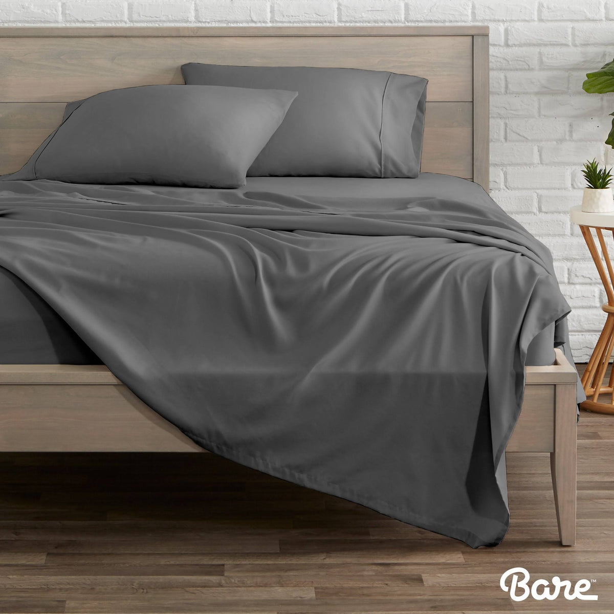 King Grey 5 Pack Flat Sheet X768210