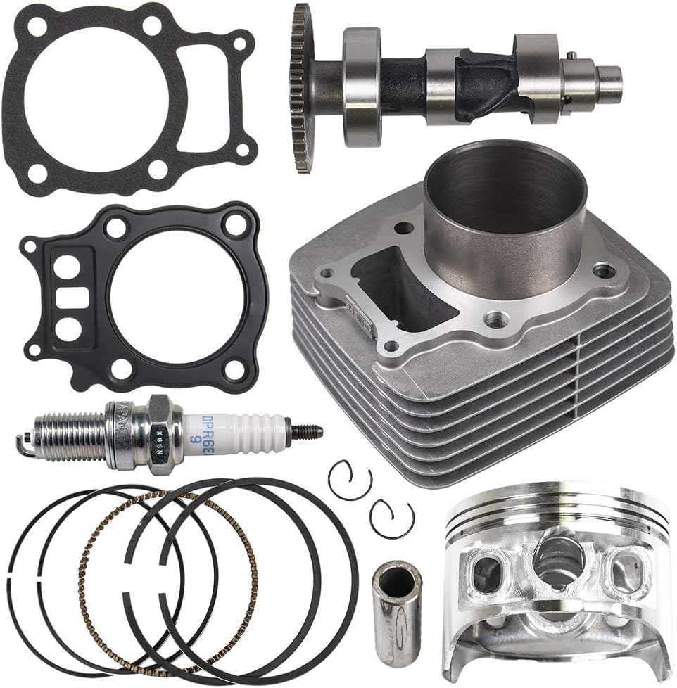 Cylinder Piston Camshaft Gasket Top End Kit For Honda Rancher TRX350 F15072