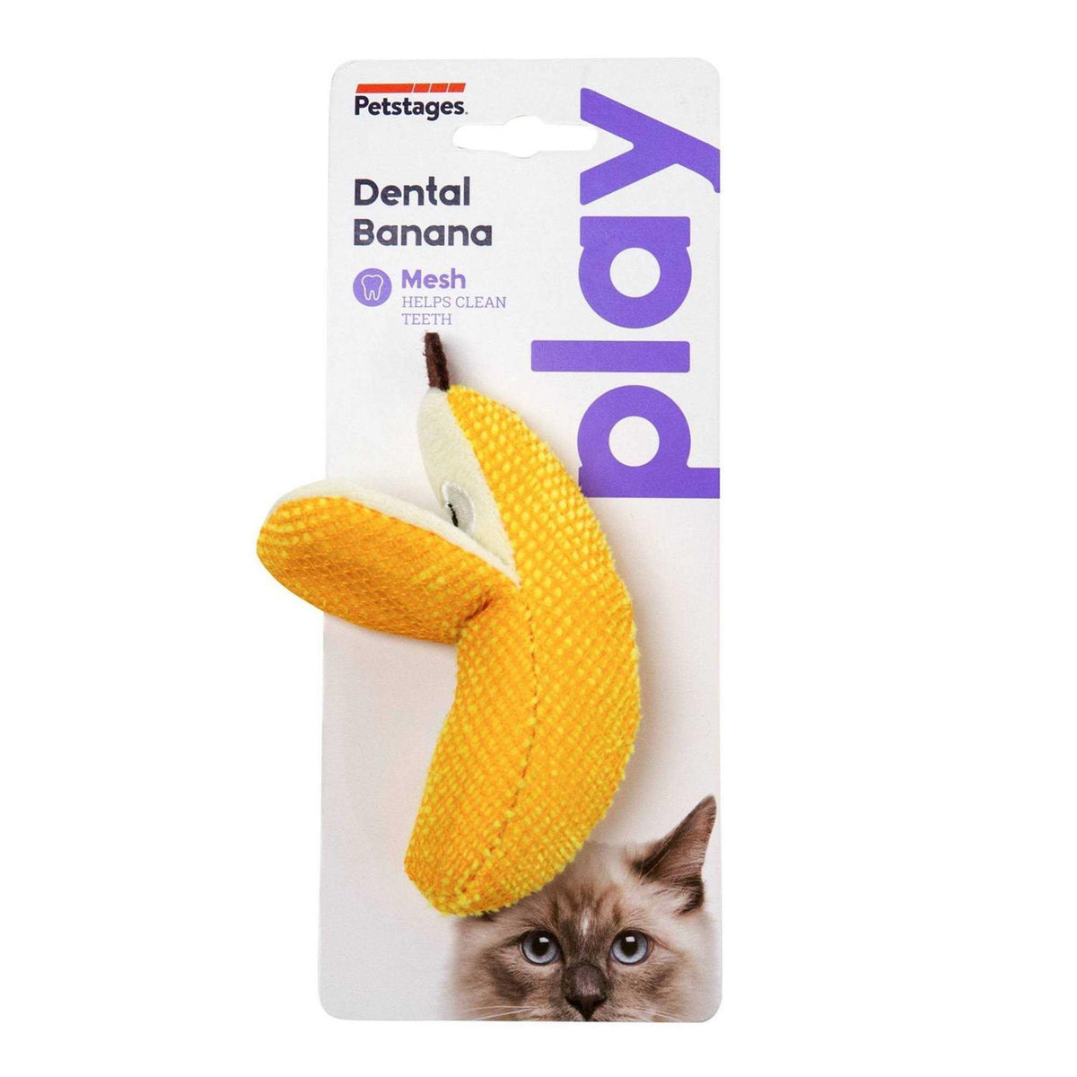 Banana Dental Cat Toy J1077
