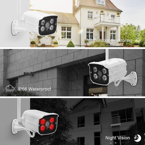 1080P 8CH Wireless Security Camera System with 1TB Hard Drive E6907