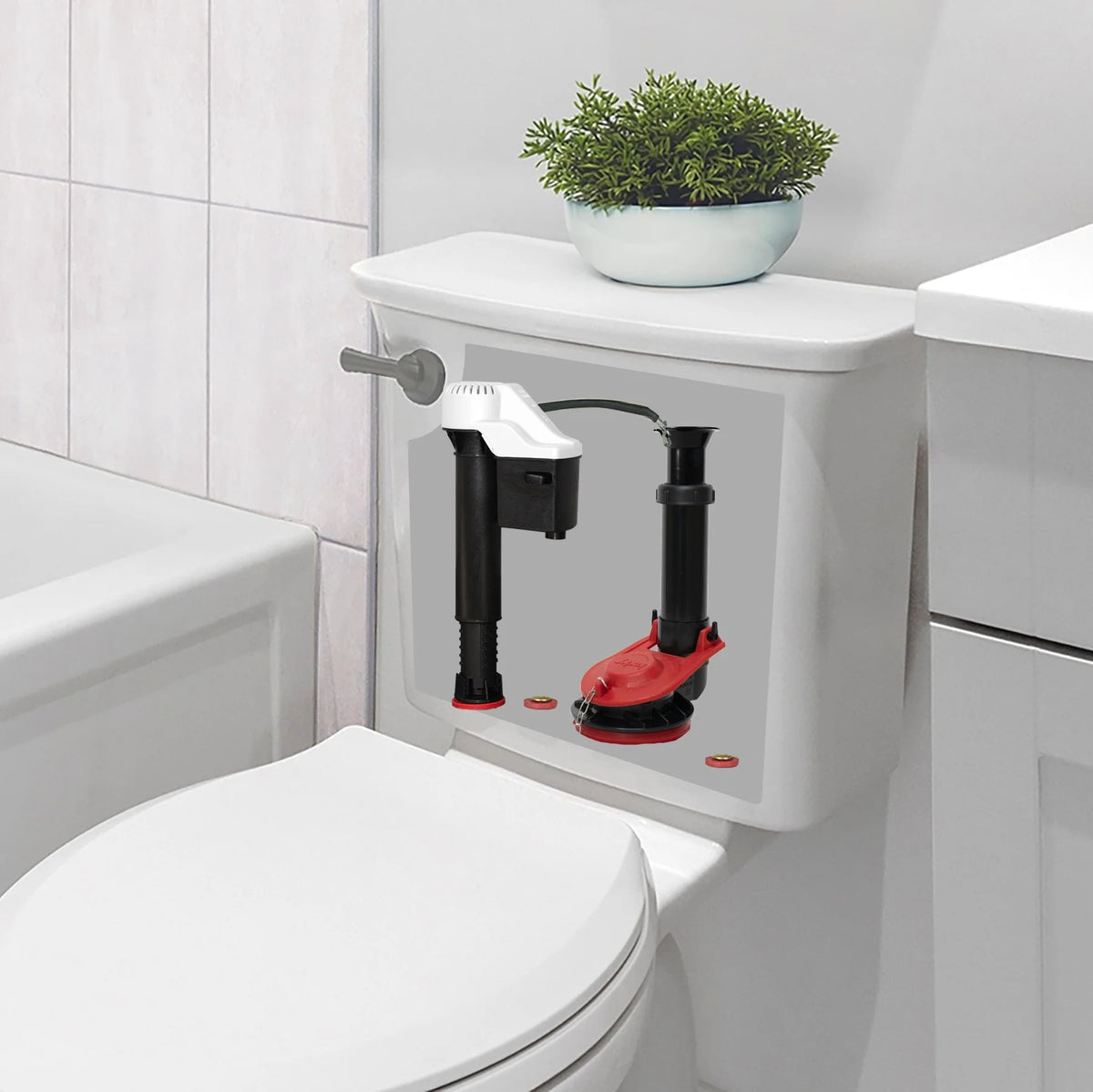 2-inch Complete Toilet Repair Kit, 1-Pack J4579