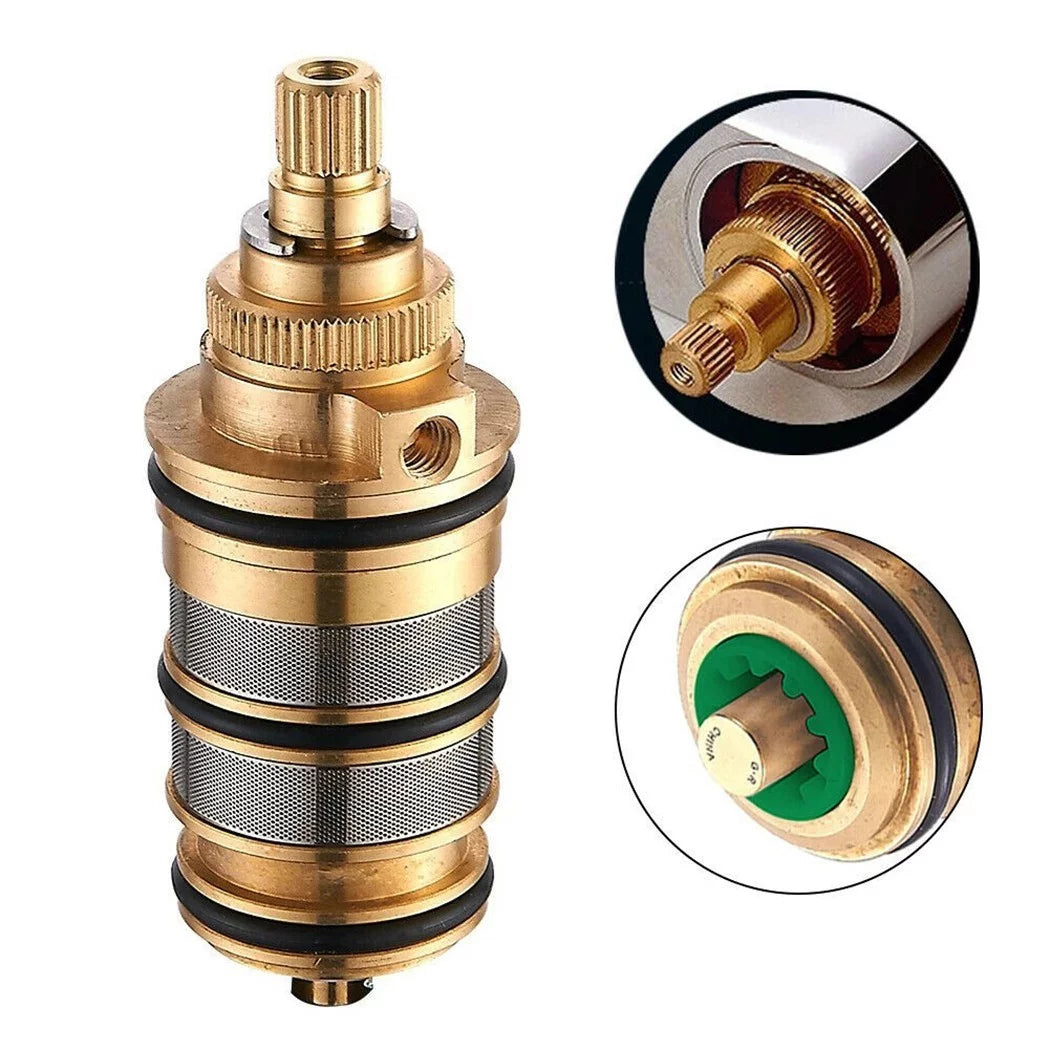 Brass Replacement Thermostatic Cartridge Shower Mixer Valve Repair Kit U340