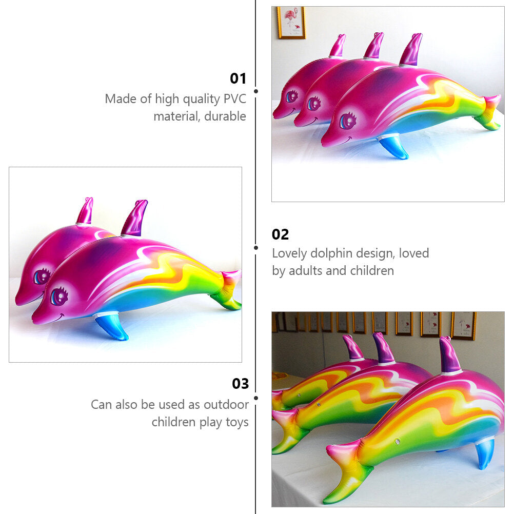 2pcs Inflatable Dolphin Toys G869