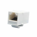 100 Pack White RJ45 Keystone Jack Inline Coupler U258