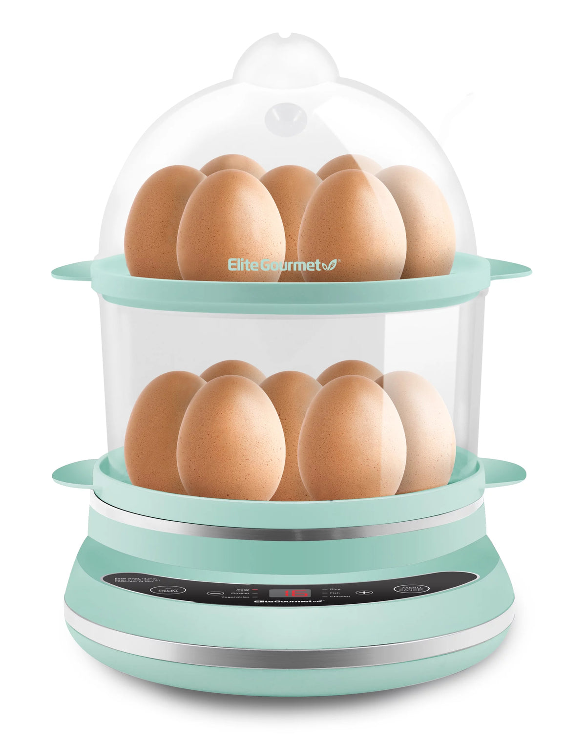 Programmable 2-Tier Egg Cooker/Steamer C48984