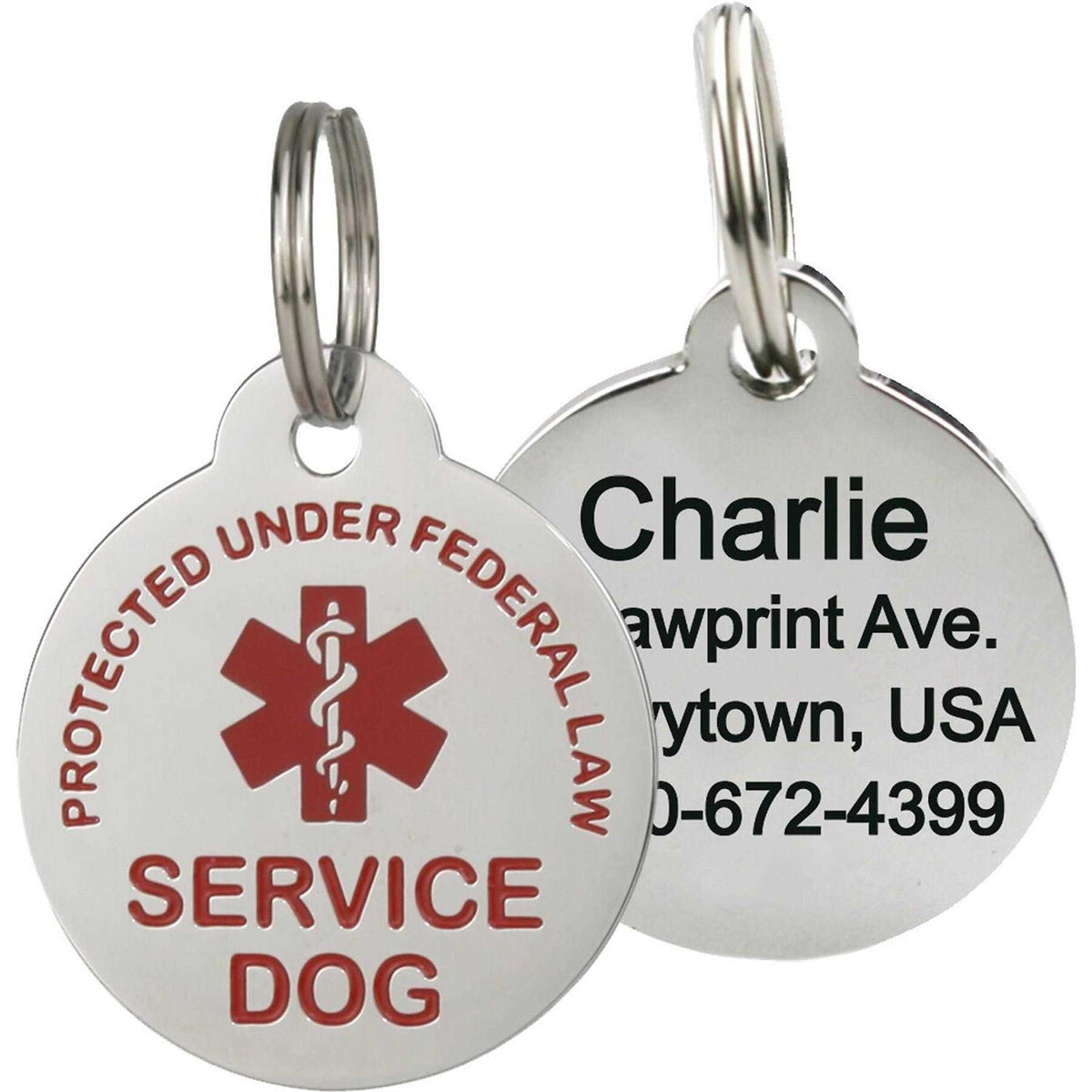 Personalized Dog ID Tag Q4272