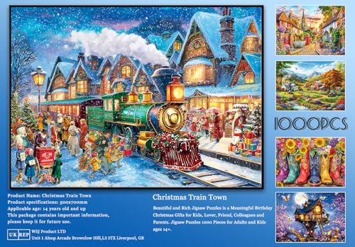 1000 Piece Christmas Jigsaw Puzzle A541215