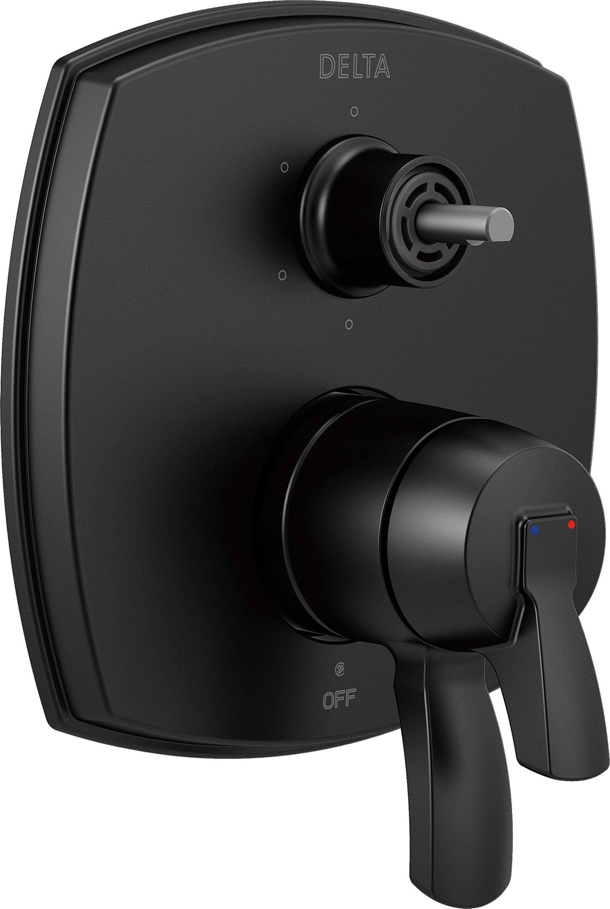 Matte Black Integrated Diverter Trim F41761
