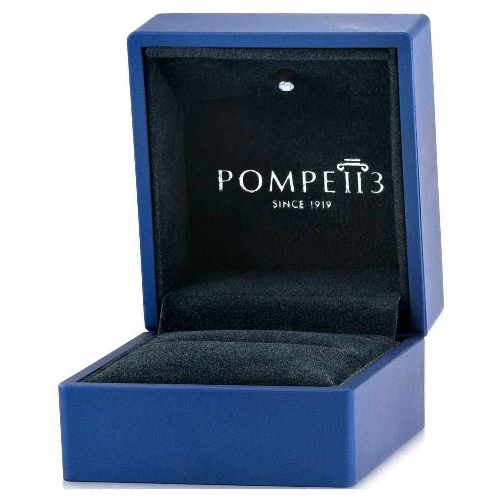 14K White Gold Sapphire Diamond Wedding Ring P934551