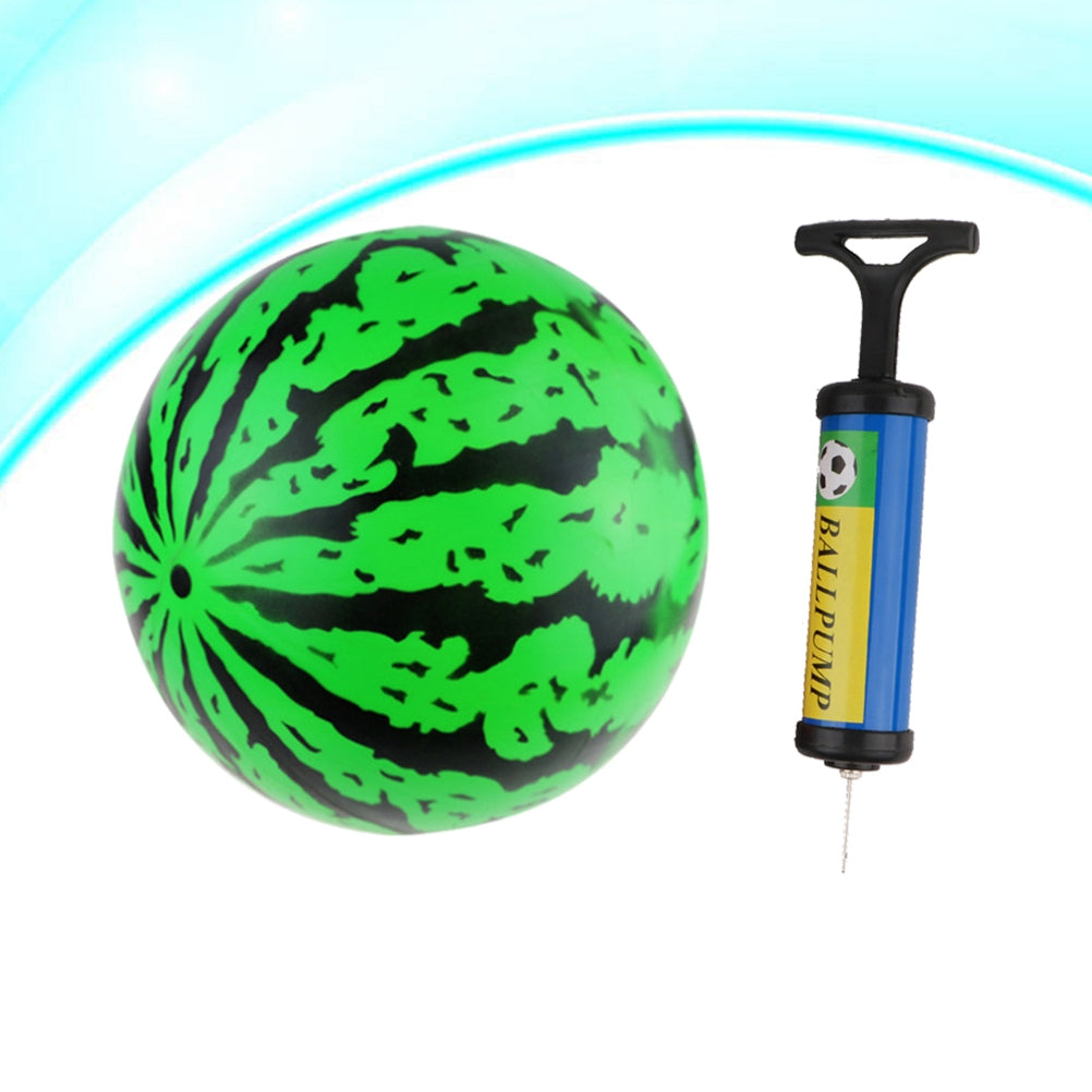 2Pcs 9 Inch Inflatable Bouncy Ball Kids Toys I9747