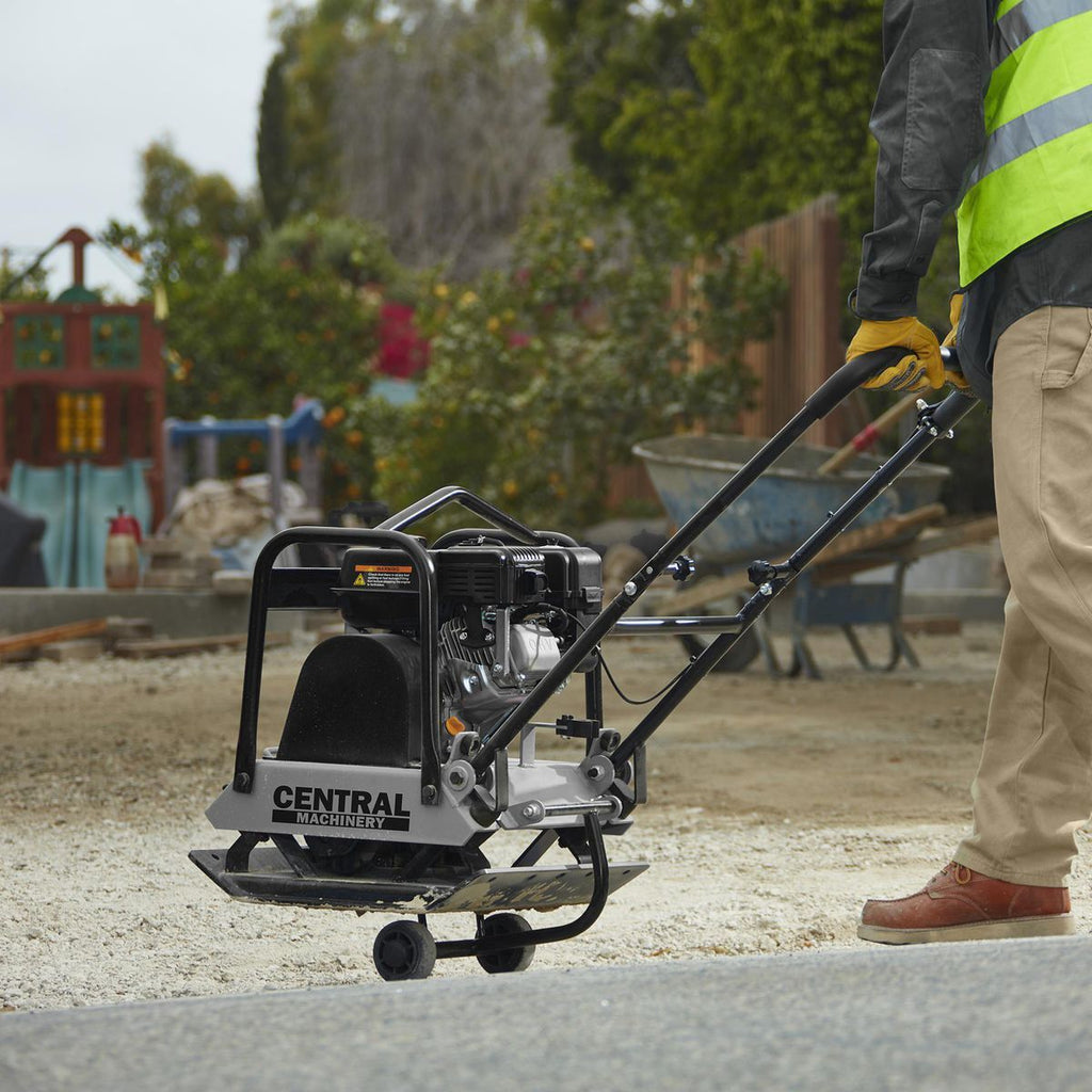 7 HP Plate Compactor with Wheel Kit C108
