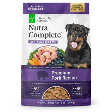 Freeze Dried Raw Pork Dog Food J5465