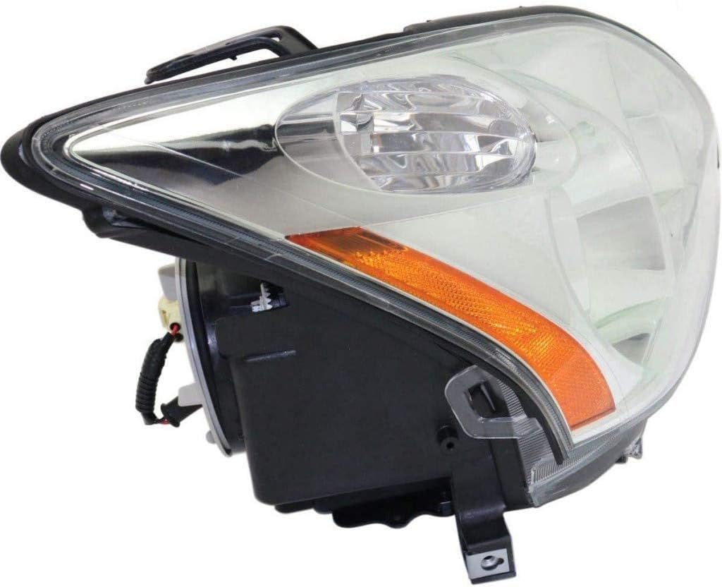 Head Light Assembly Passenger Side HID Type W887235