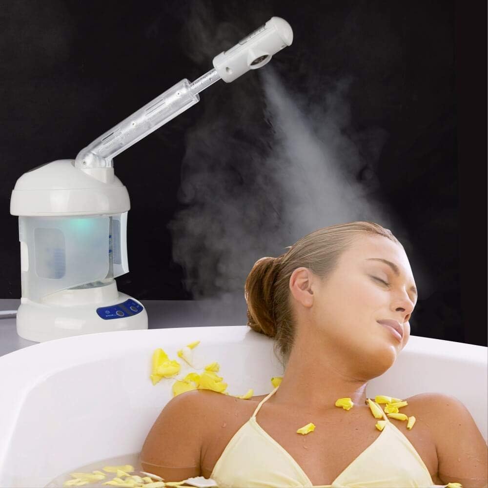 Facial Steamer with Extendable Arm, White, Pack of 2 J129694