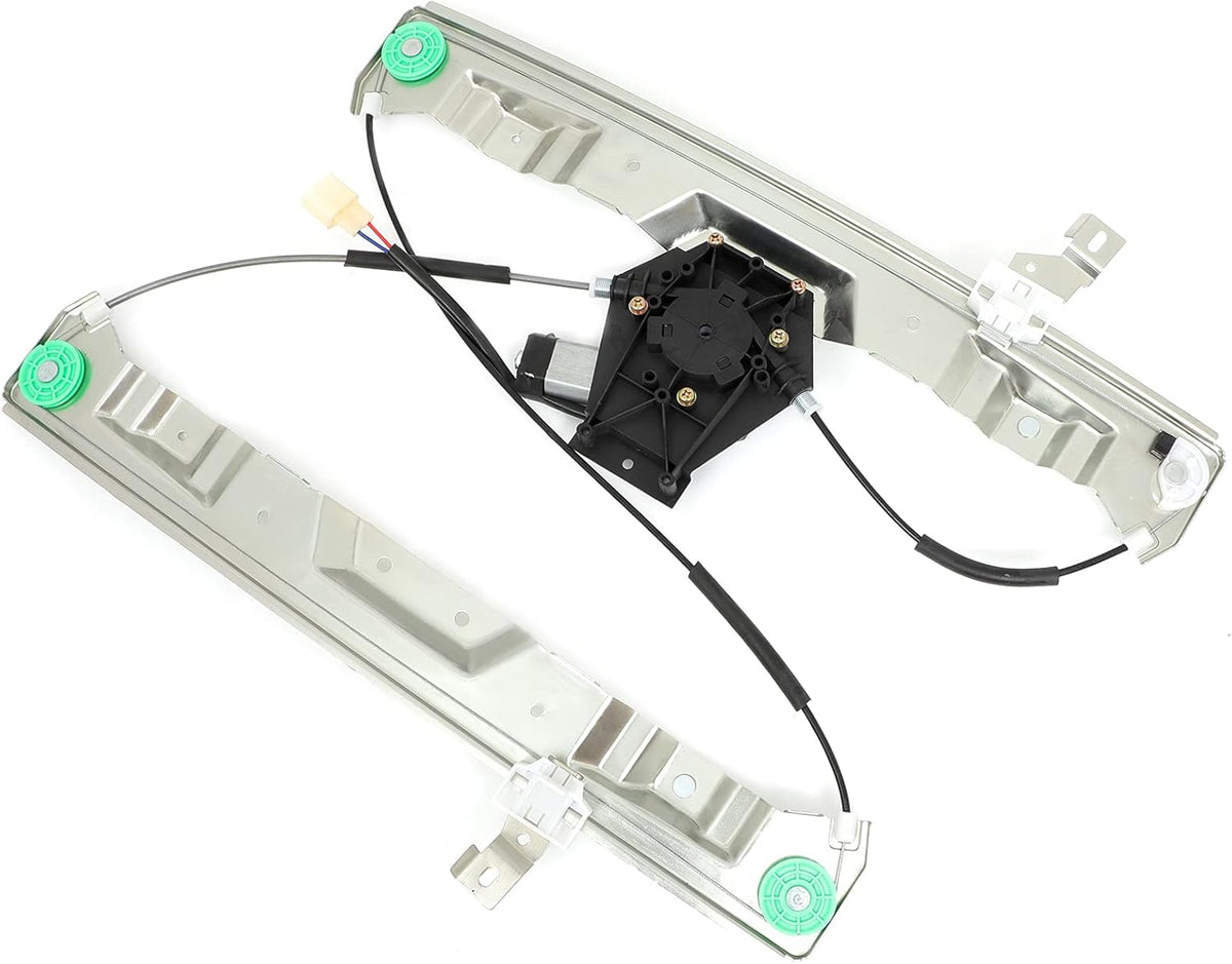 Front Passenger Side Power Window Regulator with Motor, Pack of 2 X97523