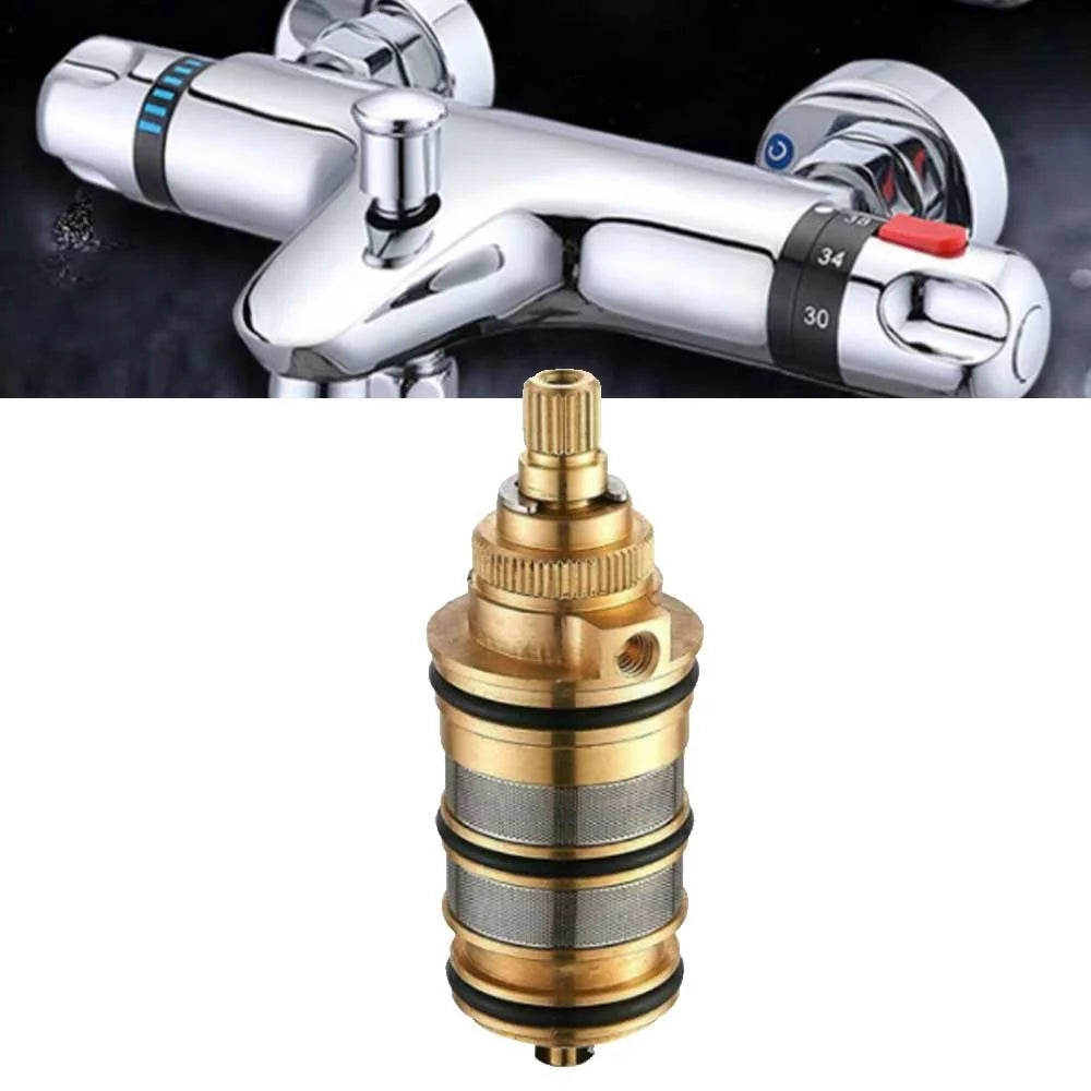 Brass Replacement Thermostatic Cartridge Shower Mixer Valve Repair Kit U340