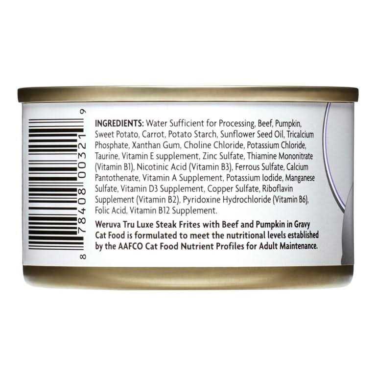 Beef & Pumpkin Canned Cat Food A197
