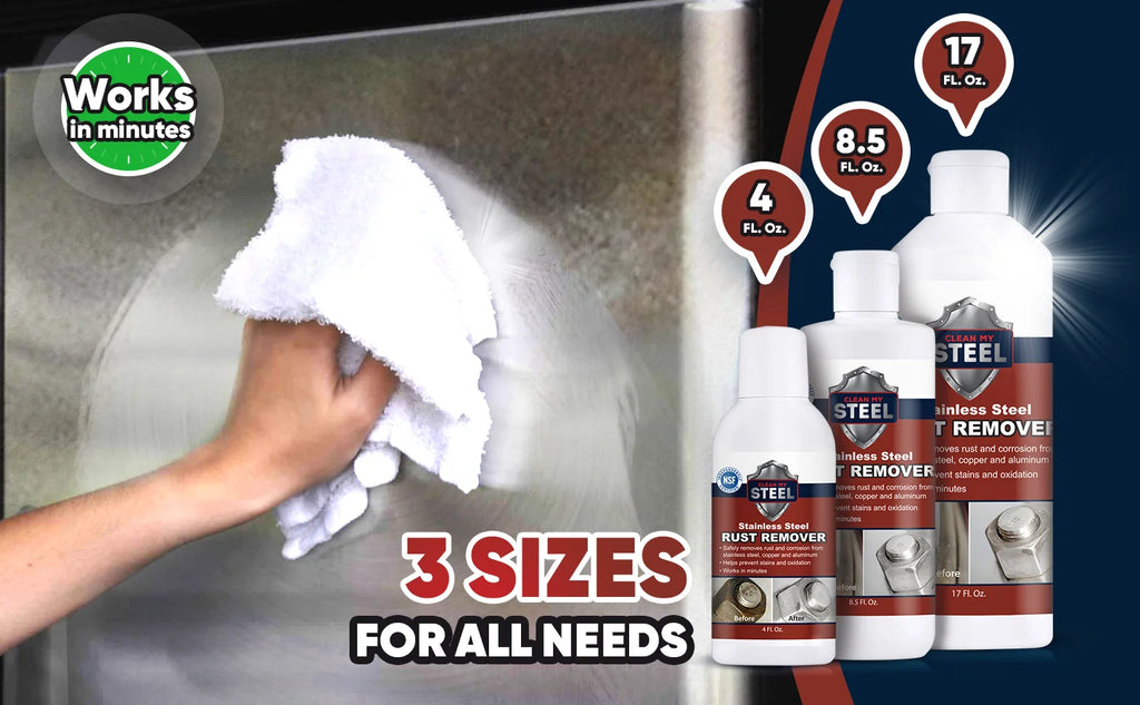 8.5 oz Stainless Steel Cleaner and Rust Remover X78741