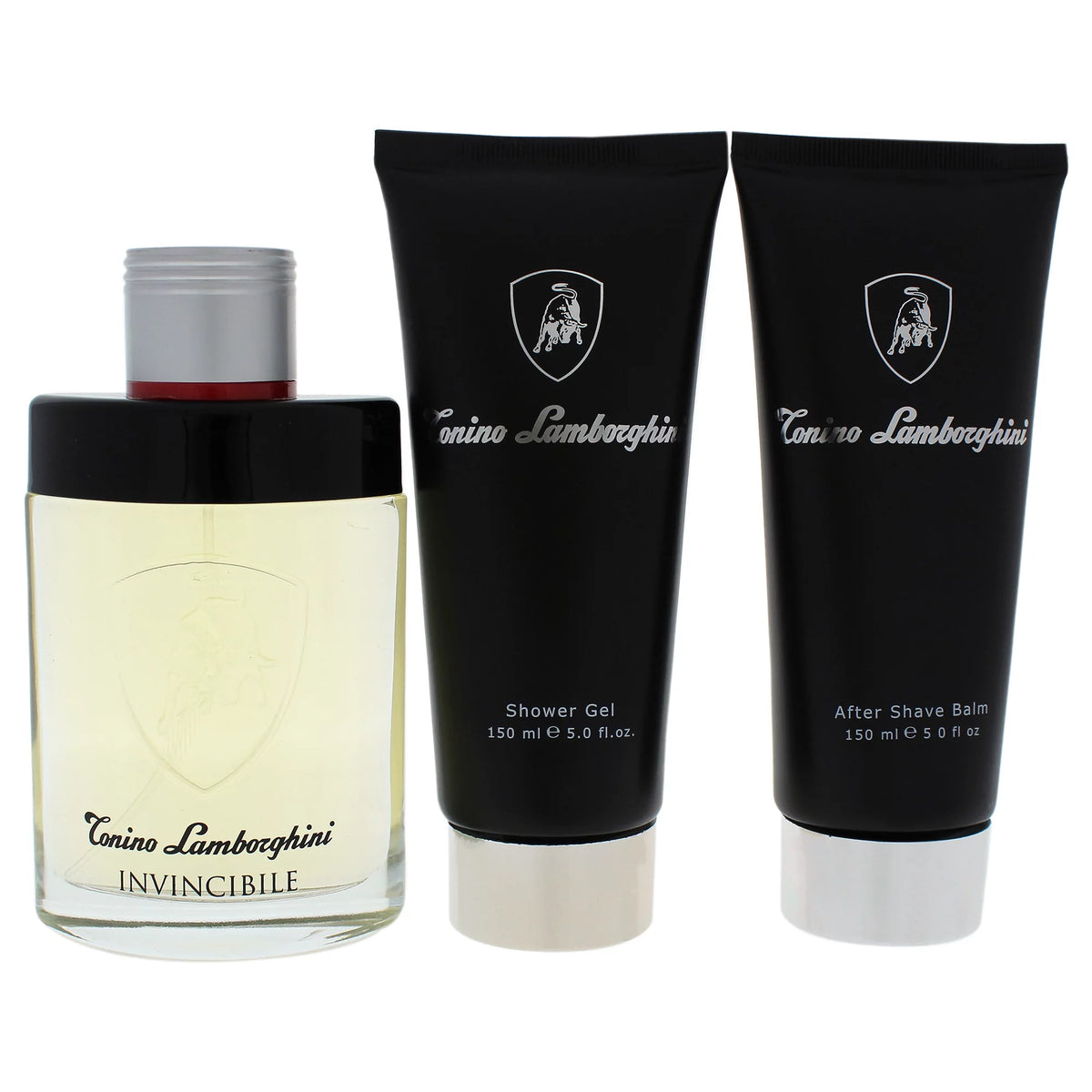 4 Pc EDT Spray After Shave Balm Shower Gel Gift Set I138