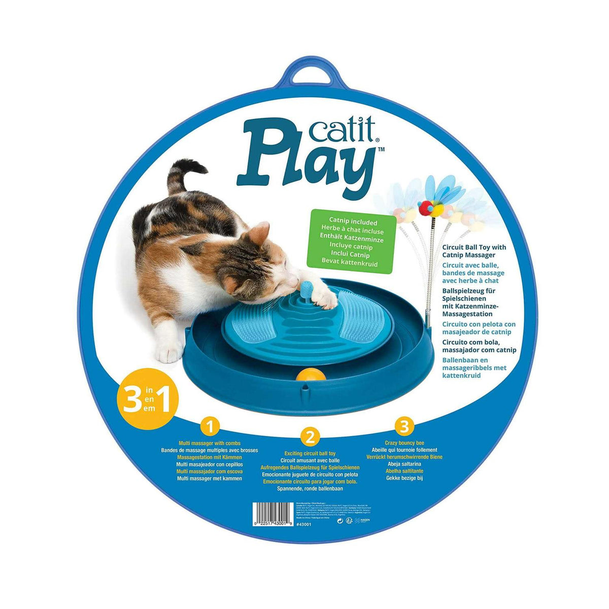 Circuit Ball Cat Toy D7947
