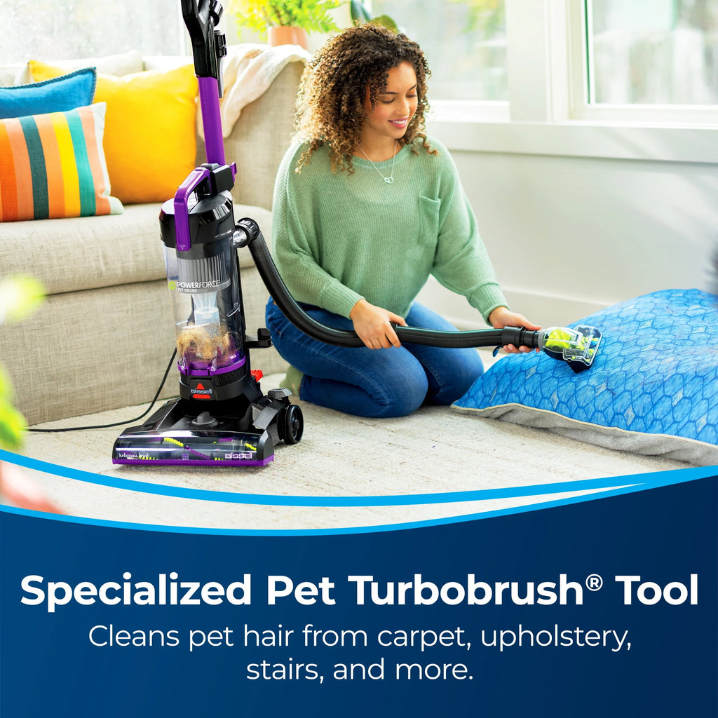 Bagless Upright Pet Vacuum with Live Wand P831097
