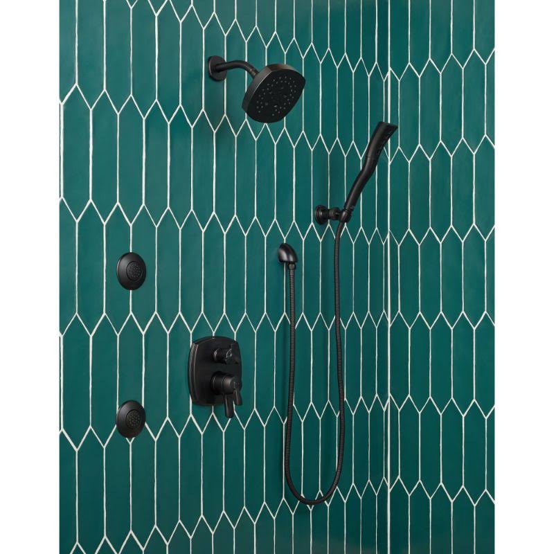 Matte Black Integrated Diverter Trim F41761