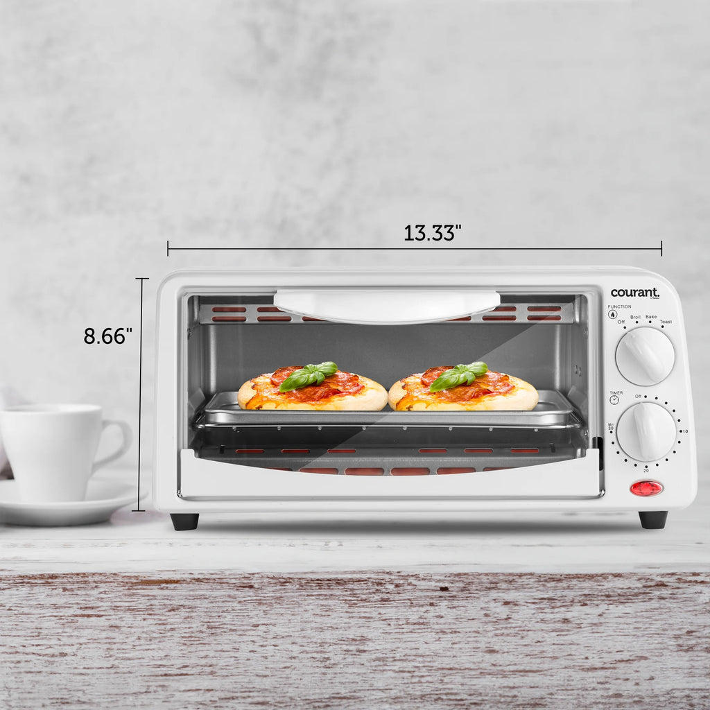 White 4-slice Toaster Oven R32670