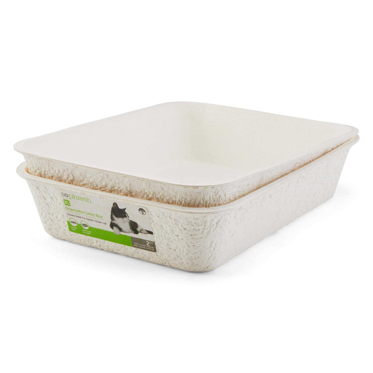 Disposable Cat Litter Box Set W381700