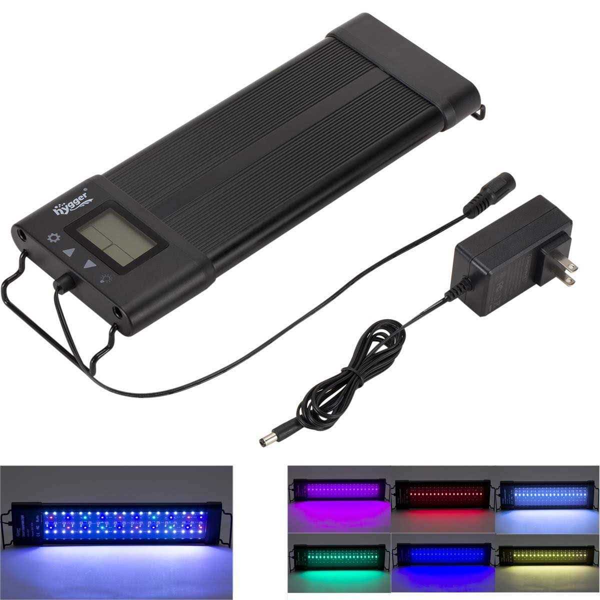 Extendable 7 Colors Full Spectrum LED Aquarium Light Fixture N8529