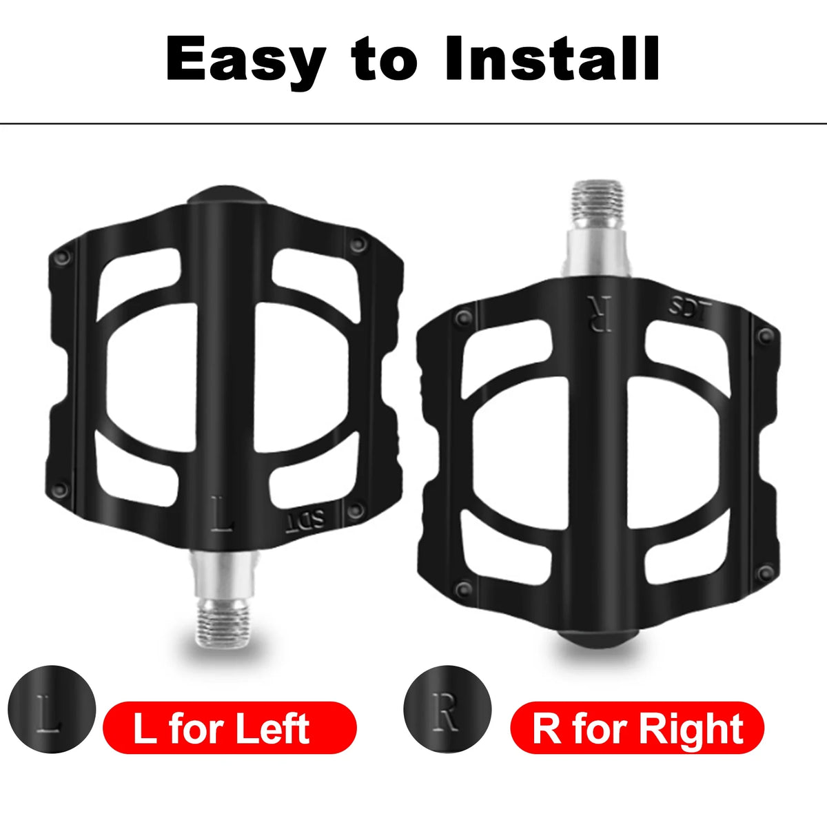 Aluminum Bicycle Pedals for Road and MTB Bikes Q461