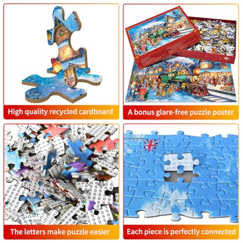 1000 Piece Christmas Jigsaw Puzzle A541215