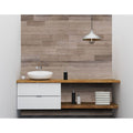 Reclaimed Peel & Stick Solid Wood Wall Paneling G54225