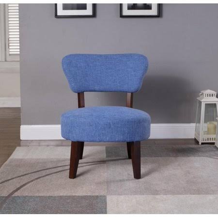Blue Round Seat Accent Chair F152