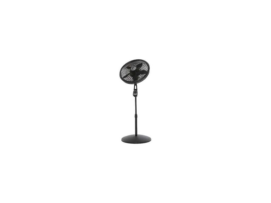 18 Oscillating Pedestal Fan with Remote, 3 Speeds, Black I706540