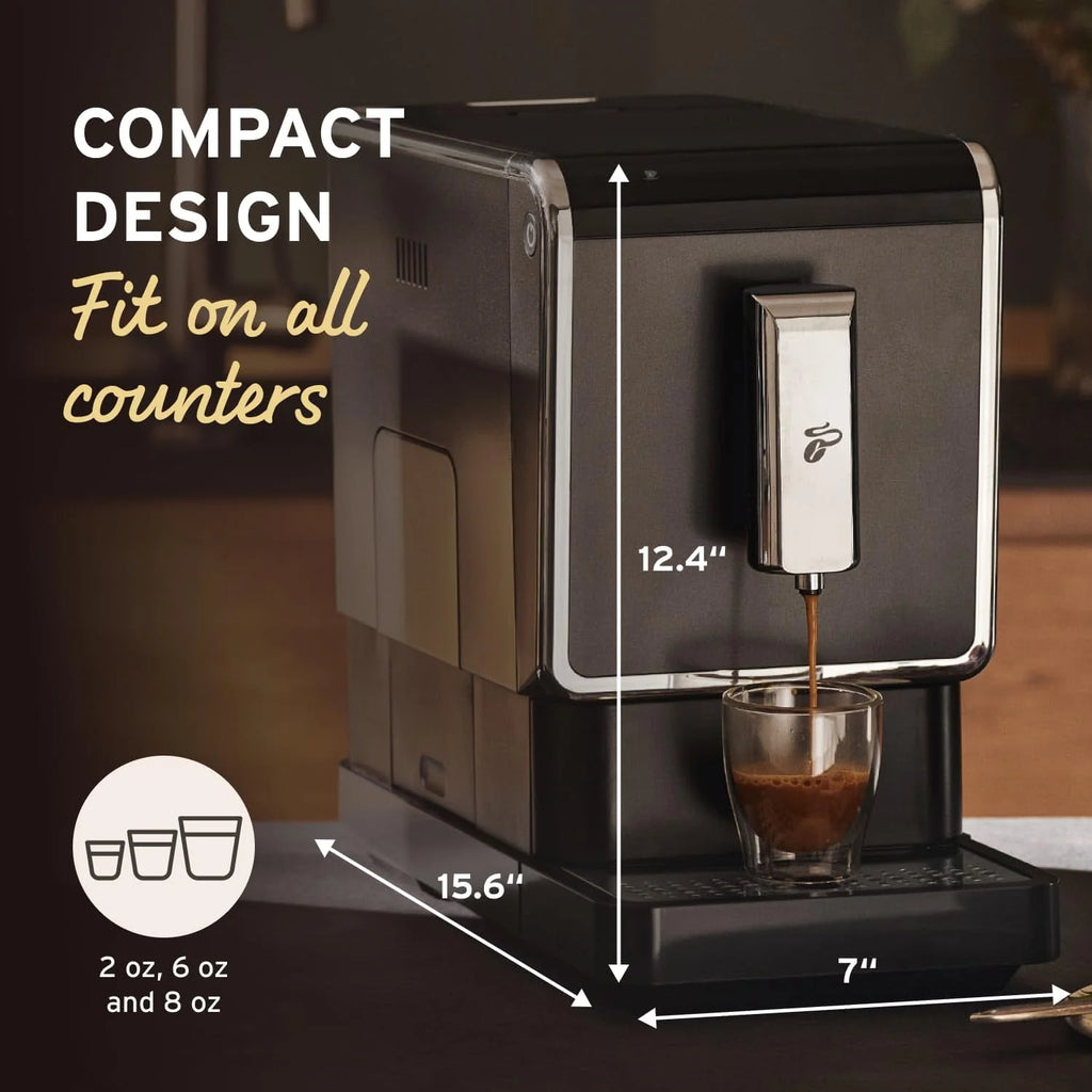Single Serve Coffee Maker with Built-in Grinder O100