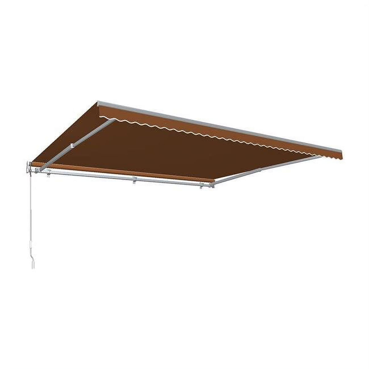 Terra Cotta Manual Retractable Awning L2724